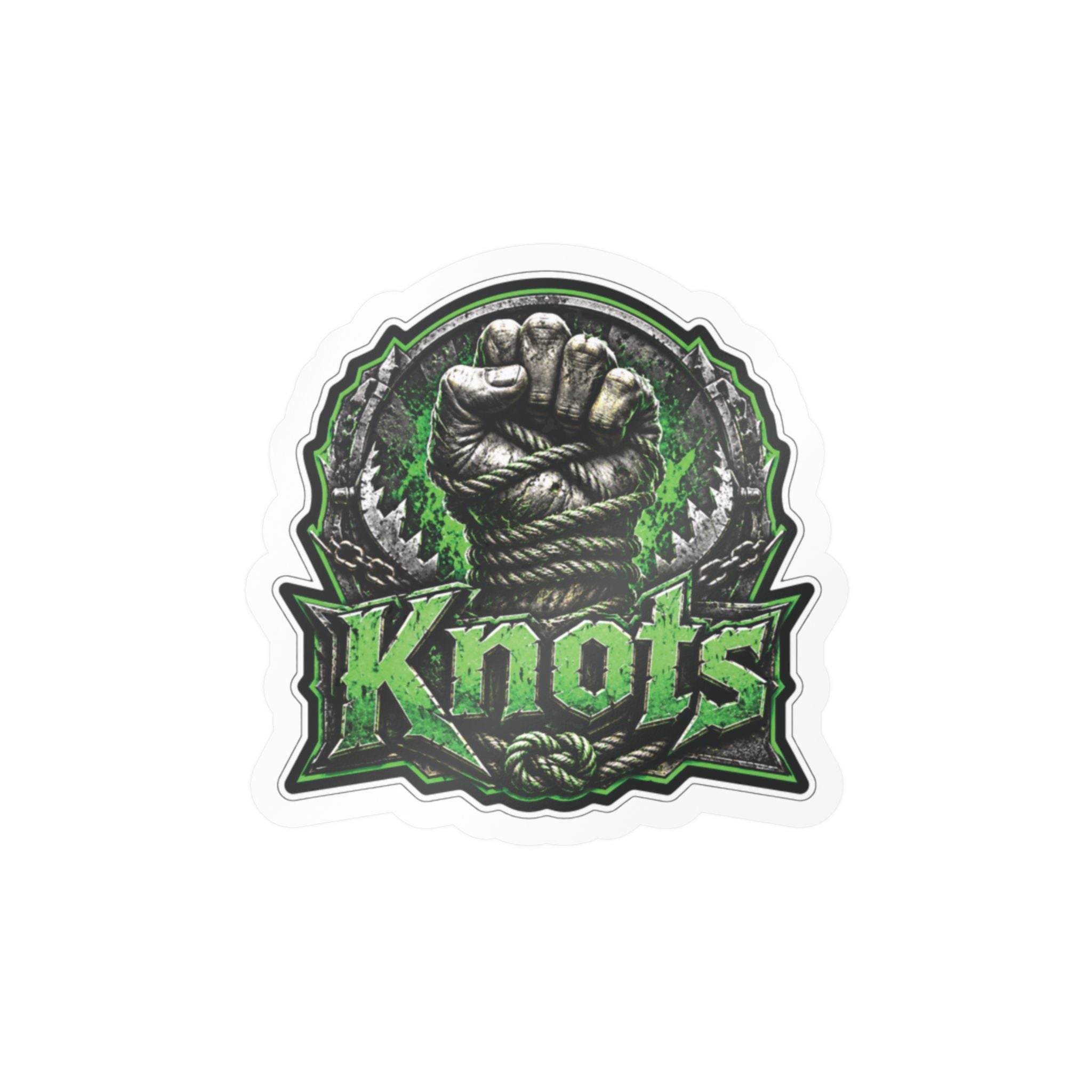 Knots Kiss Cut-Sticker