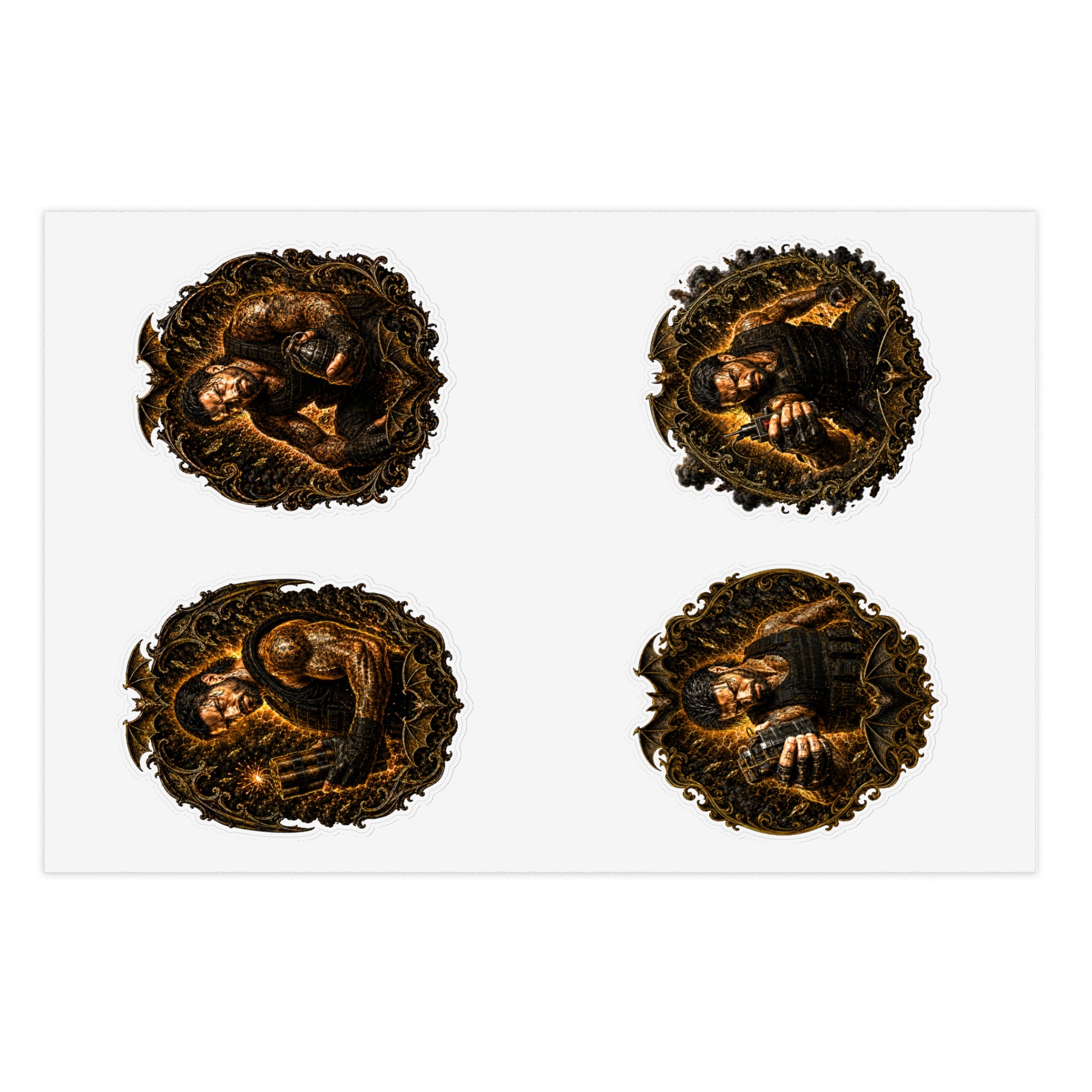 Nitro Sticker Sheet