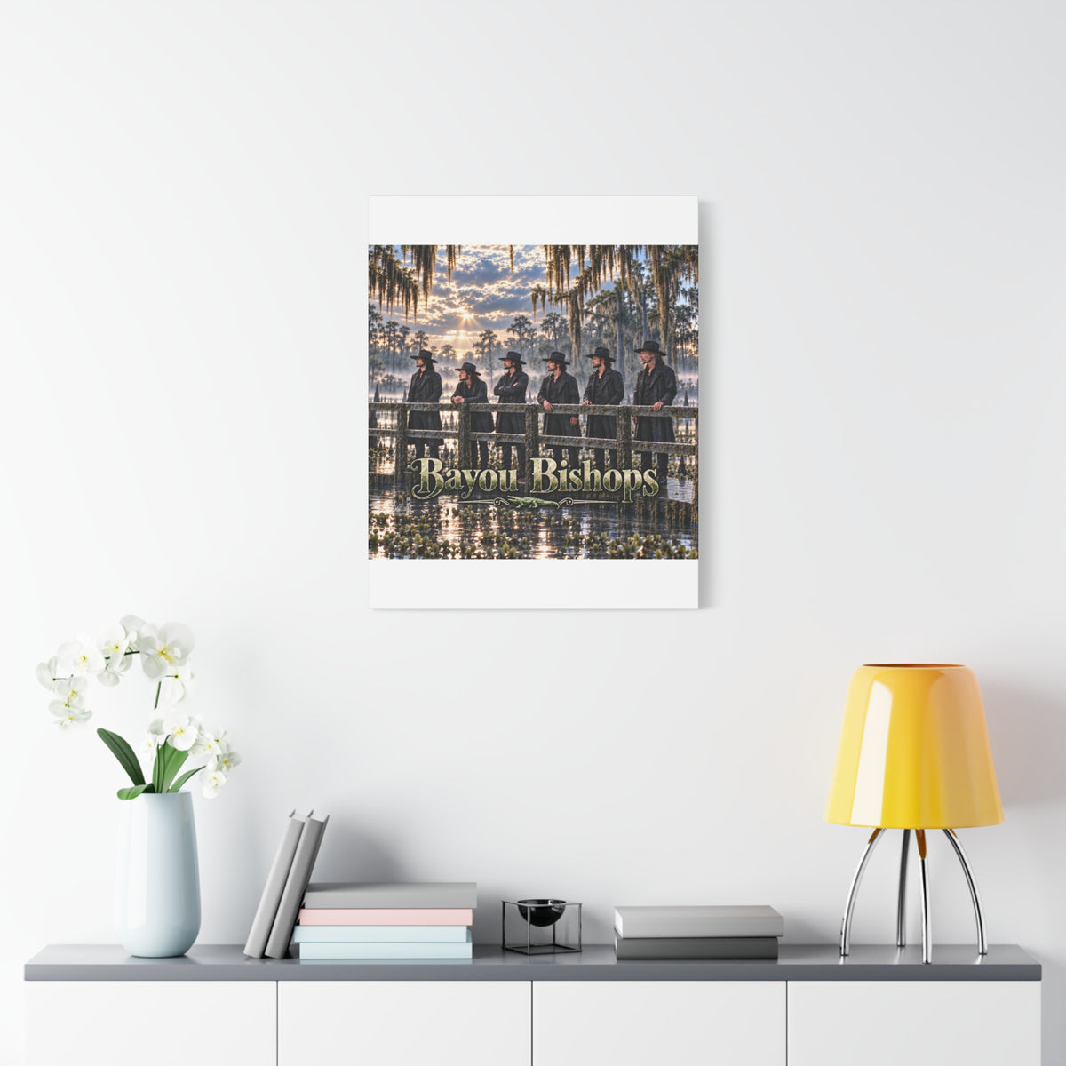 Bayou Bishops Matte Canvas Wall Art — Stretched 1.25"