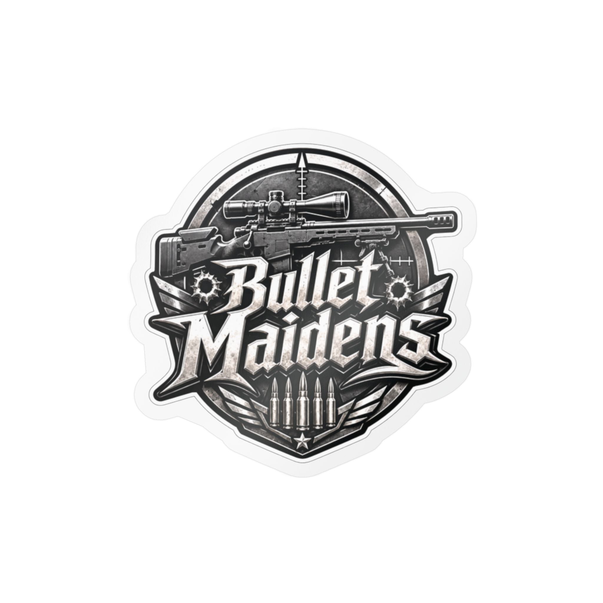 Bullet Maidens Kiss Cut-Sticker