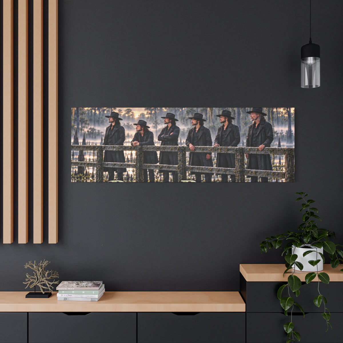 Bayou Bishops Matte Canvas Wall Art — Stretched 1.25"