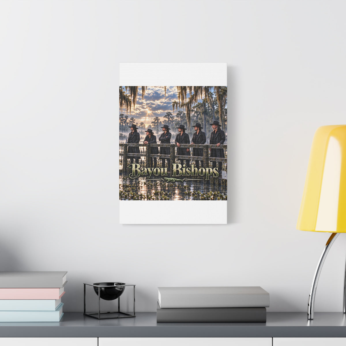 Bayou Bishops Matte Canvas Wall Art — Stretched 1.25"