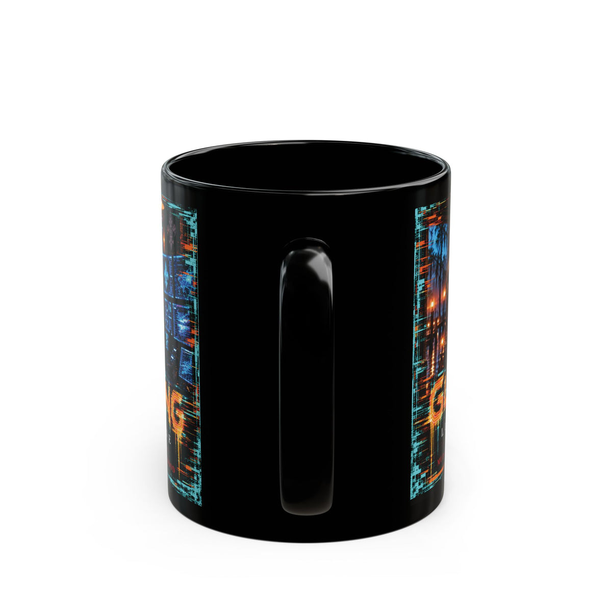 8-Bits I am Glitching — 'Mud and Blood' Coffee Cup (11oz)