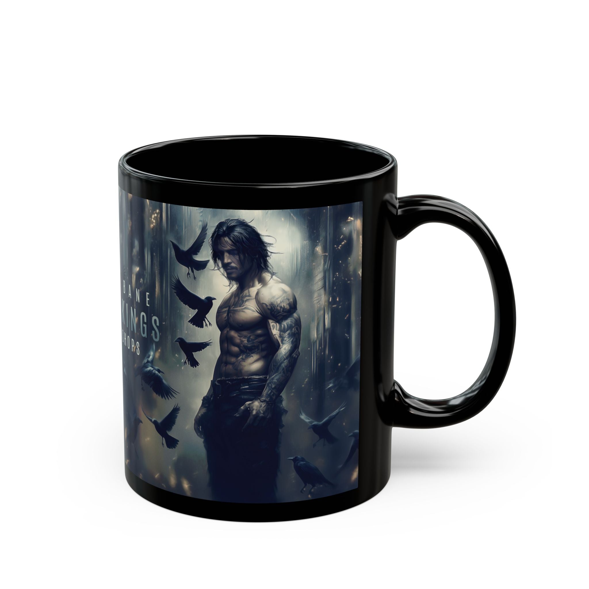 Raven King Mug — 'Bayou Bishops' Coffee Cup (11oz)