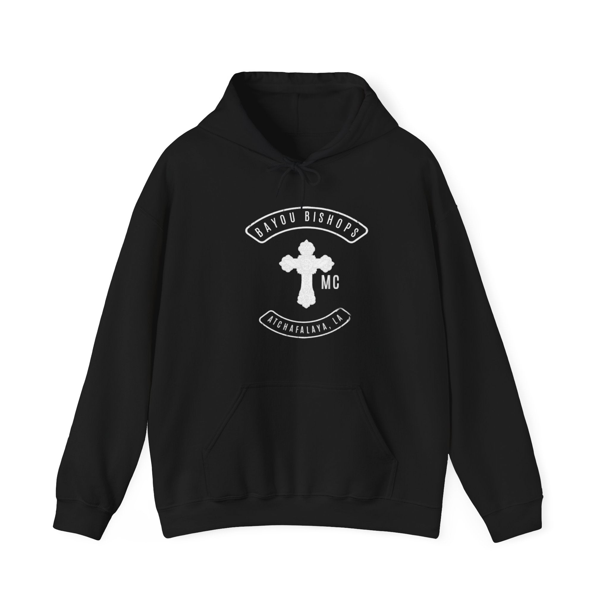 BAYOU BISHOPS PATCH --HOODIE