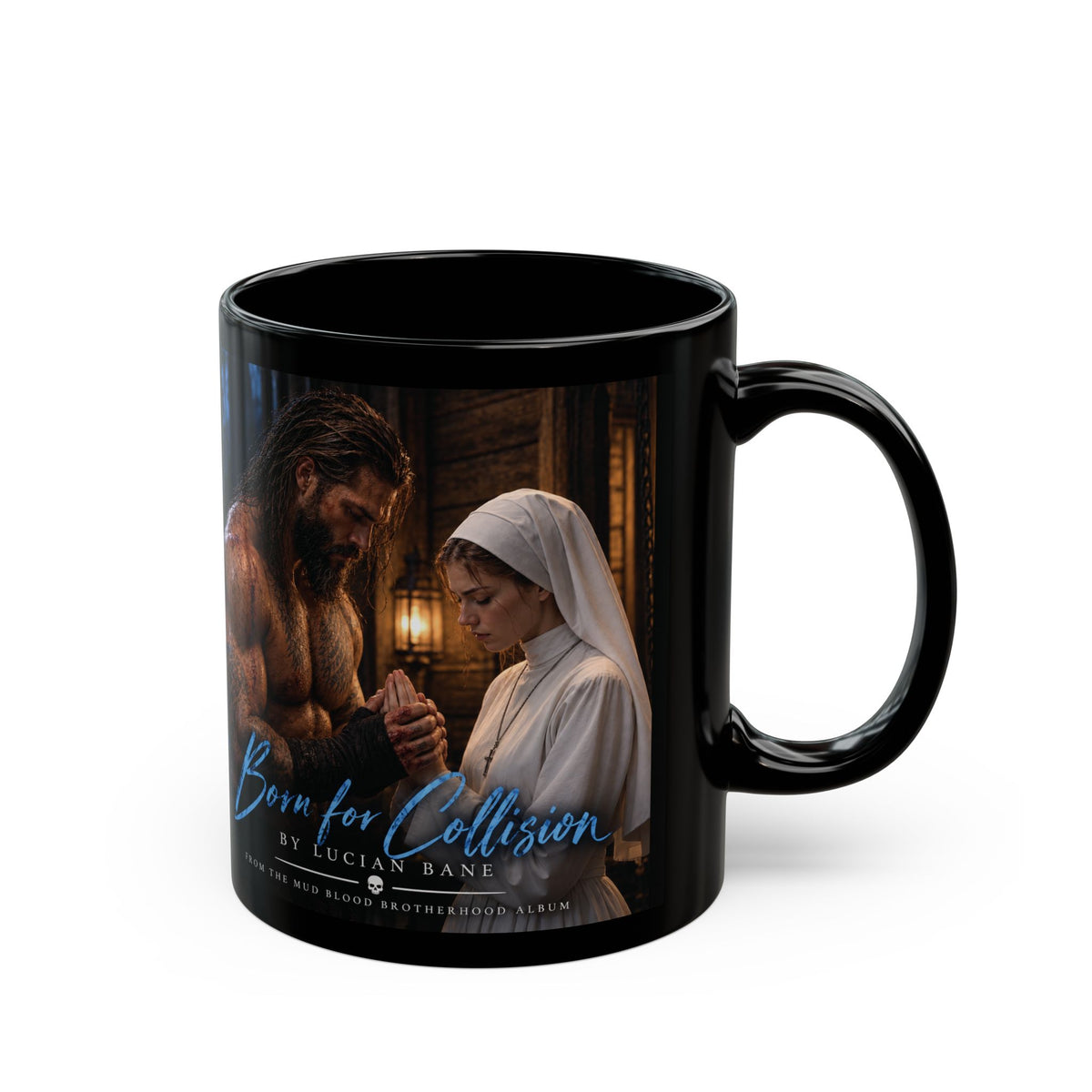 Spar's Born for Collision Mug — 'Mud and Blood' Coffee Cup (11oz)