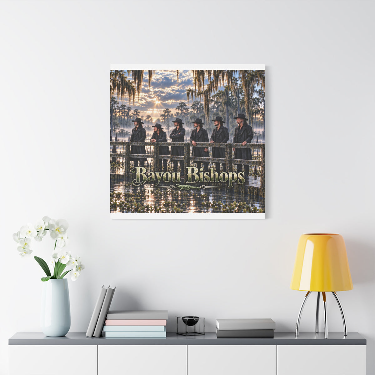 Bayou Bishops Matte Canvas Wall Art — Stretched 1.25"