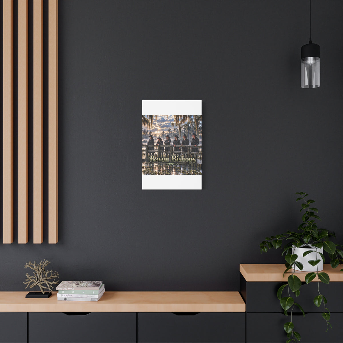 Bayou Bishops Matte Canvas Wall Art — Stretched 1.25"