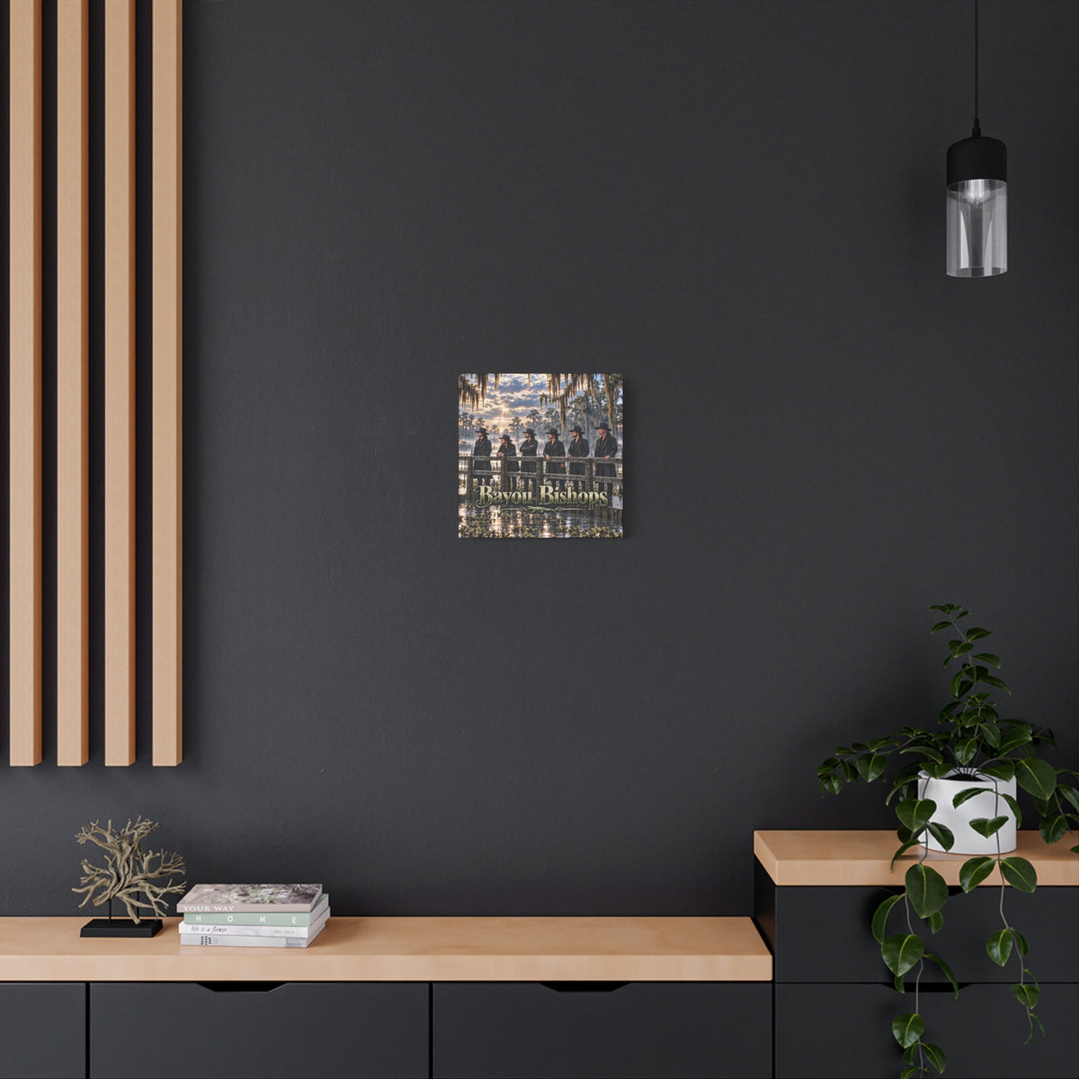 Bayou Bishops Matte Canvas Wall Art — Stretched 1.25"