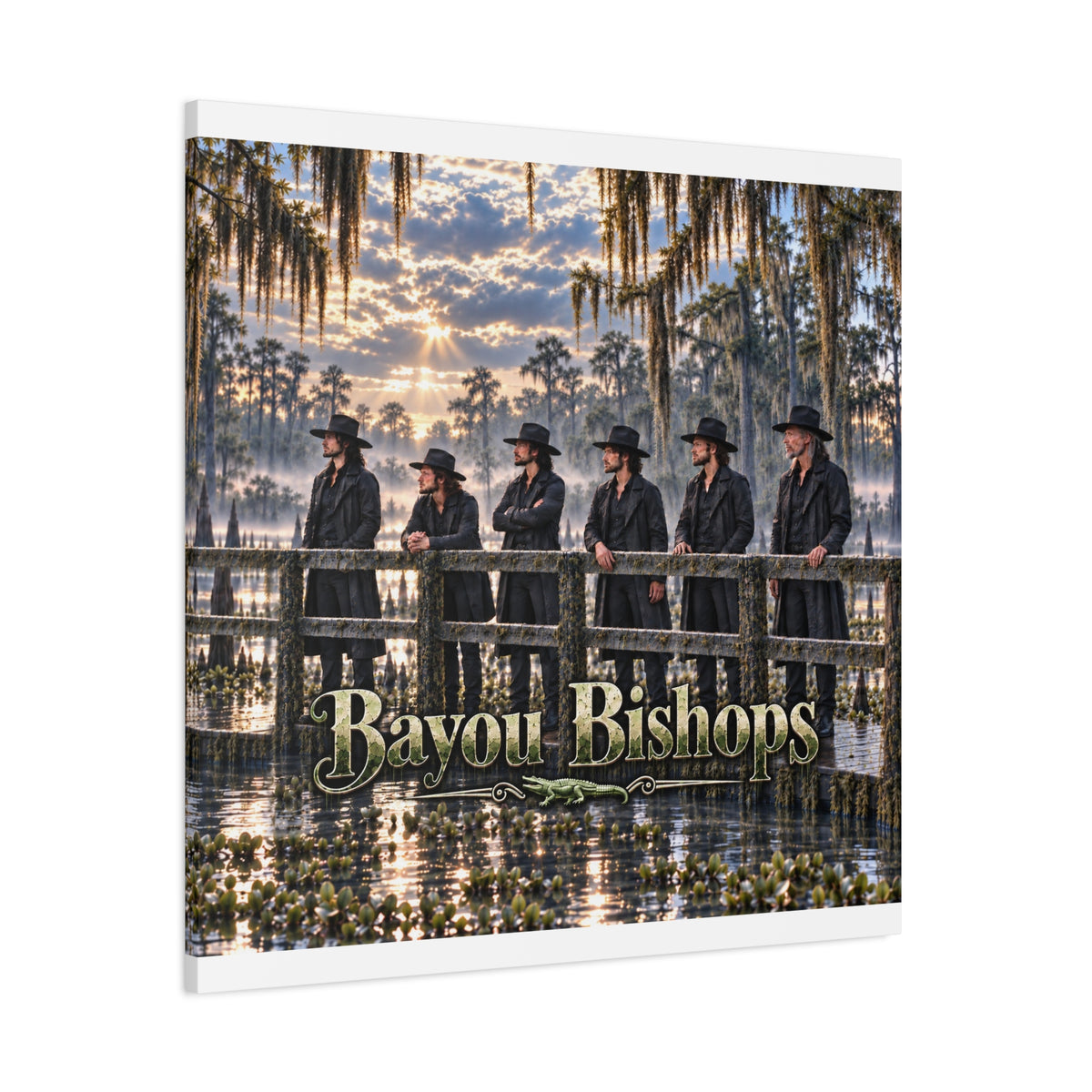 Bayou Bishops Matte Canvas Wall Art — Stretched 1.25"