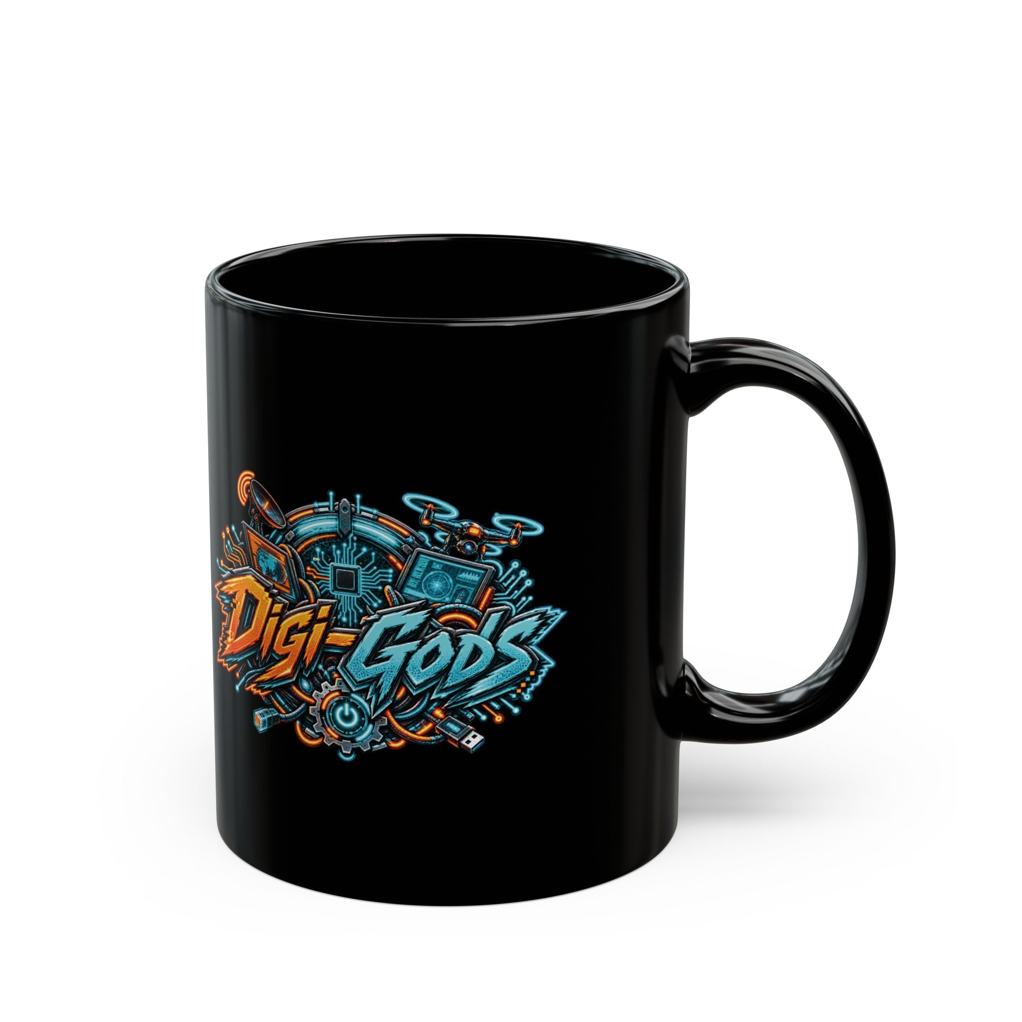 Bayou Bishops Digi-Gods Mug (11oz,)