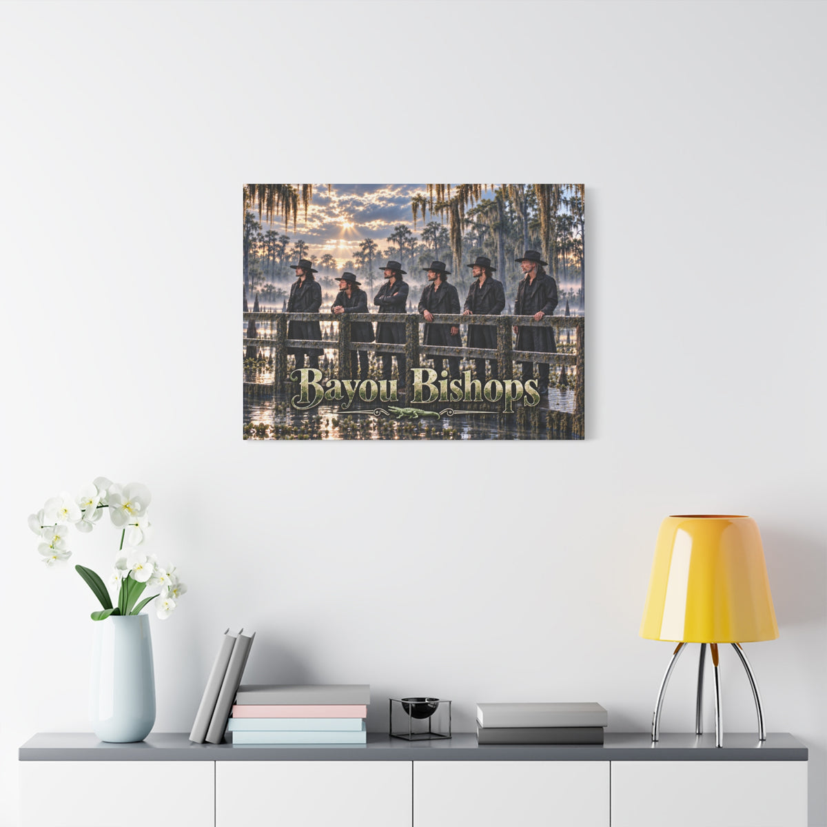Bayou Bishops Matte Canvas Wall Art — Stretched 1.25"