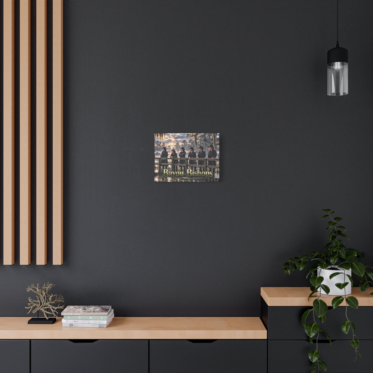 Bayou Bishops Matte Canvas Wall Art — Stretched 1.25"