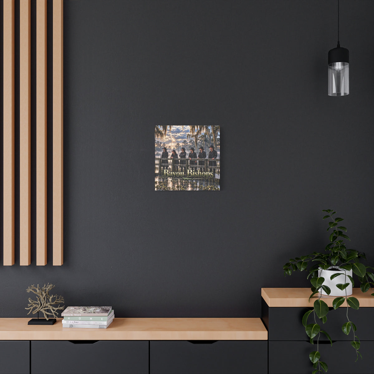 Bayou Bishops Matte Canvas Wall Art — Stretched 1.25"