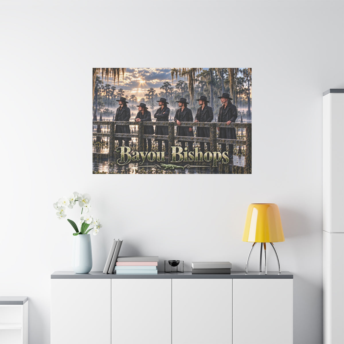 Bayou Bishops Matte Canvas Wall Art — Stretched 1.25"