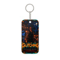 8-Bits I am Glitching Keychain — 'Mud and Blood'