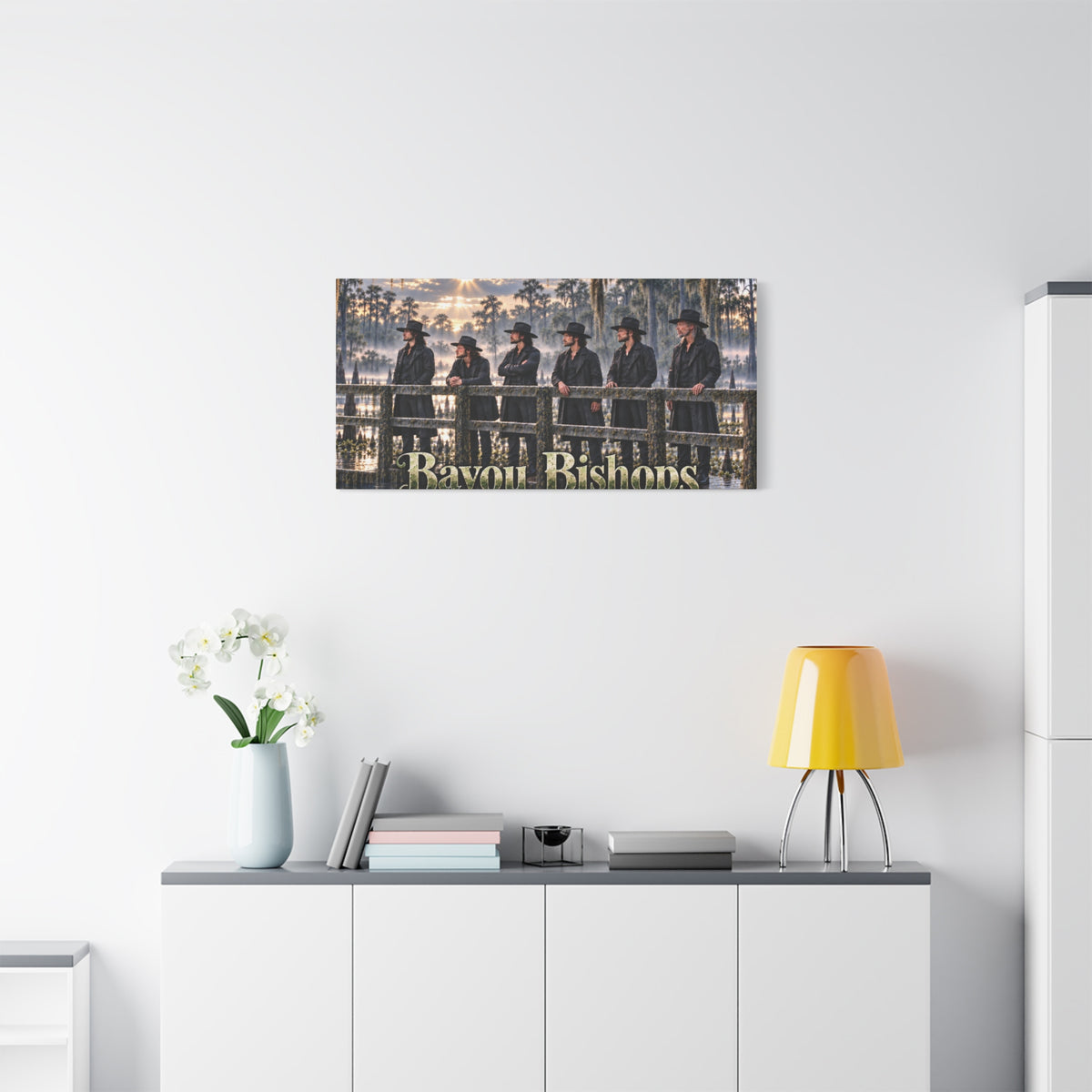 Bayou Bishops Matte Canvas Wall Art — Stretched 1.25"