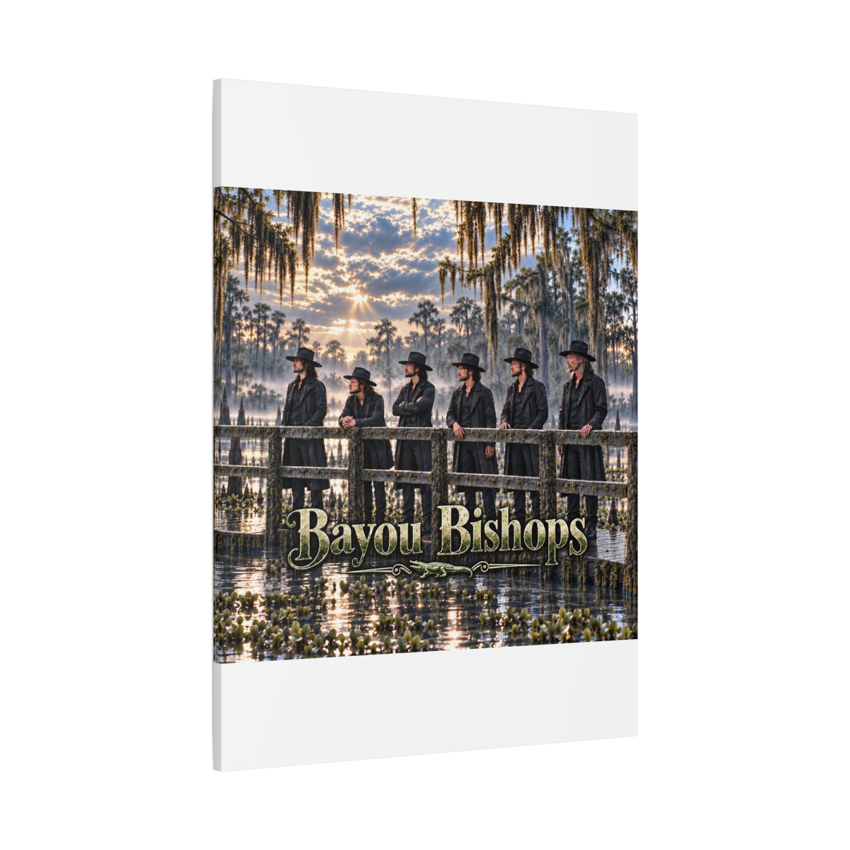 Bayou Bishops Matte Canvas Wall Art — Stretched 1.25"