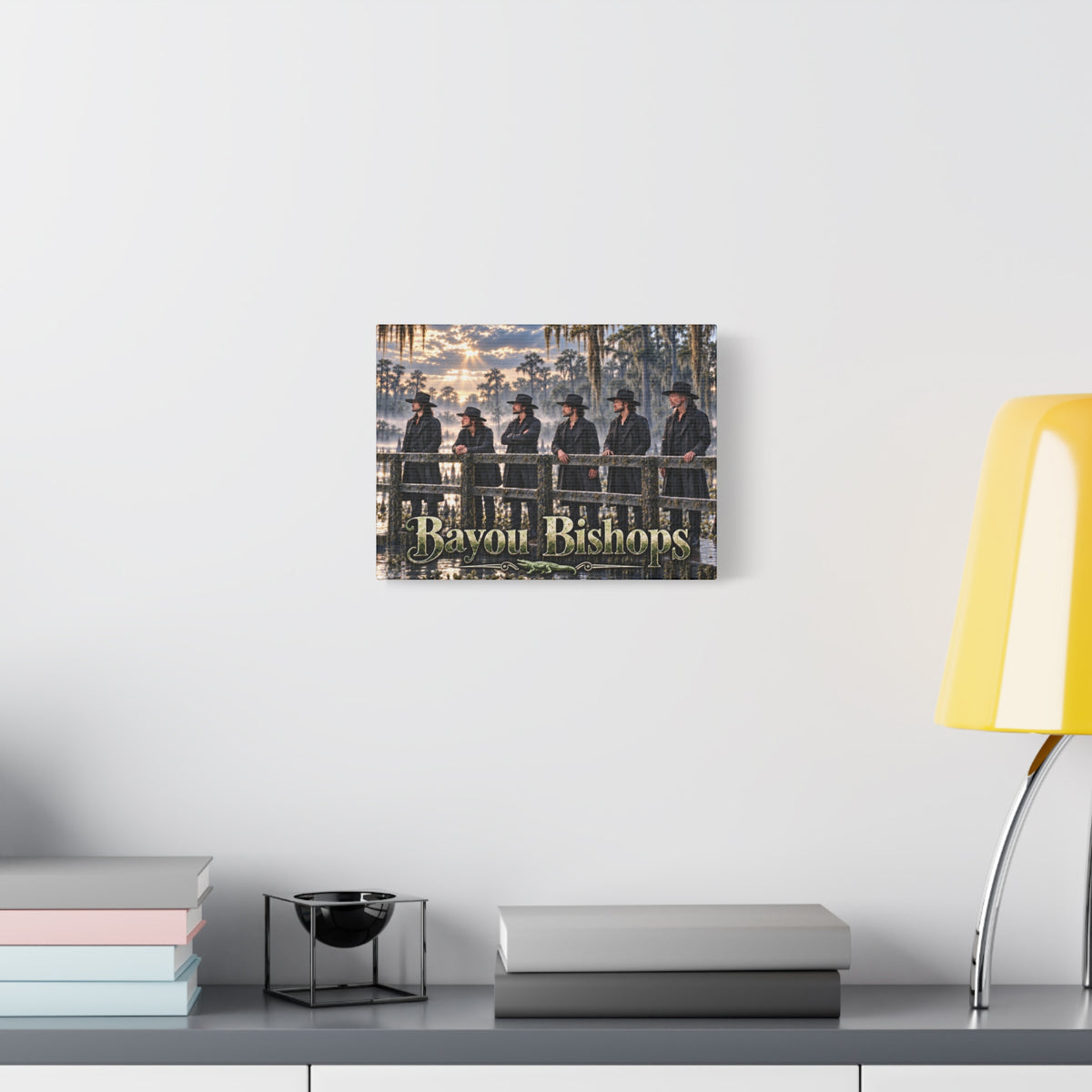 Bayou Bishops Matte Canvas Wall Art — Stretched 1.25"