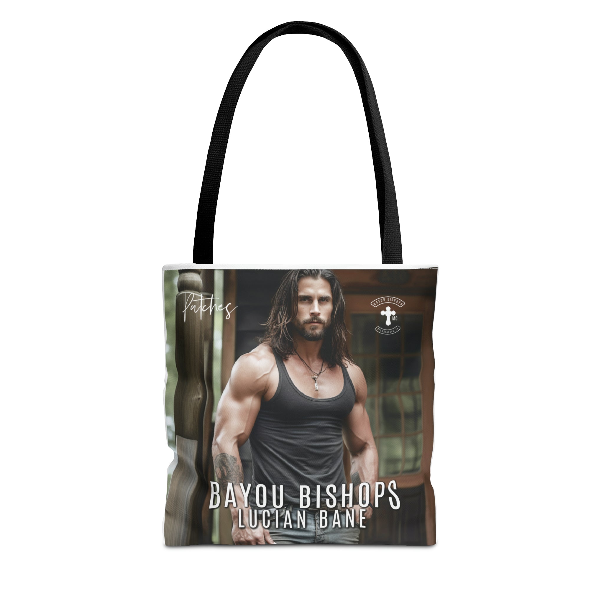 PATCHES--BAYOU BISHOPS TOTE!
