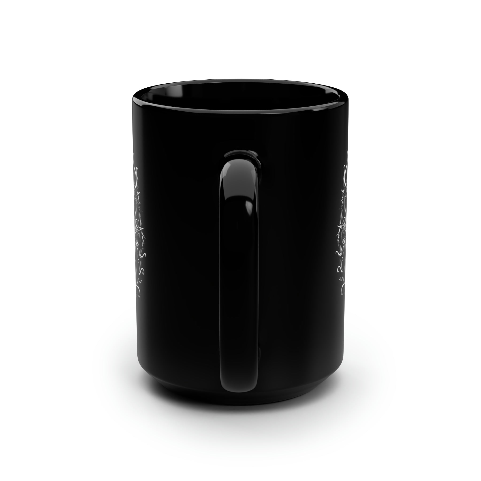 Syphon King Black Mug, 15oz