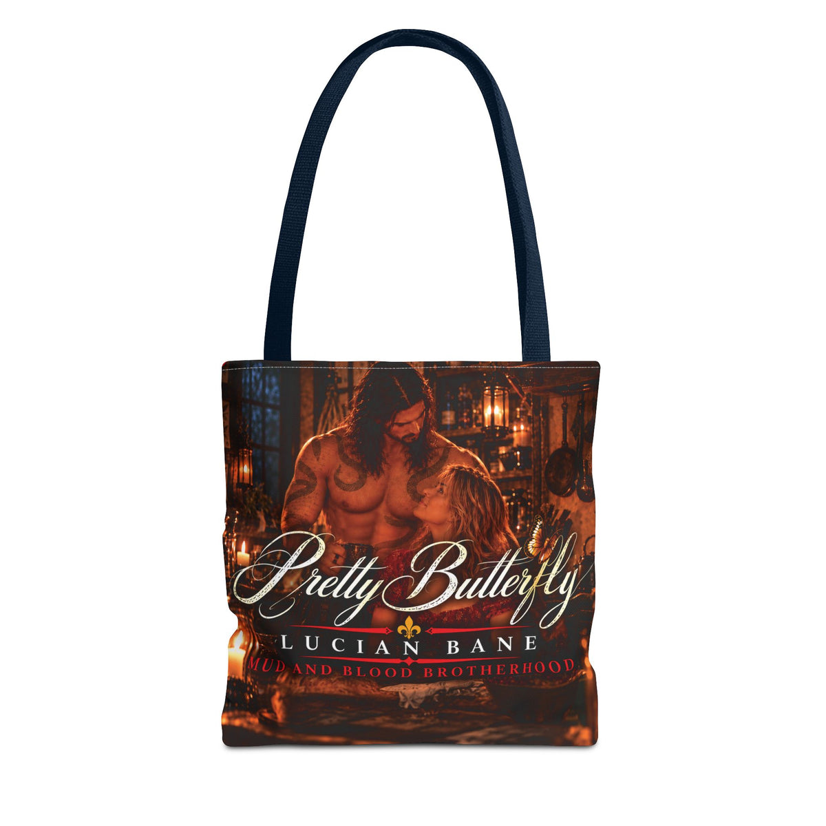 Lesions' Pretty Butterfly Concert Tote - 'Mud and Blood'