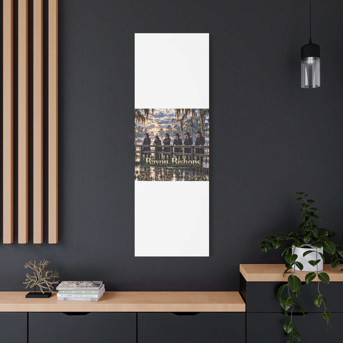 Bayou Bishops Matte Canvas Wall Art — Stretched 1.25"