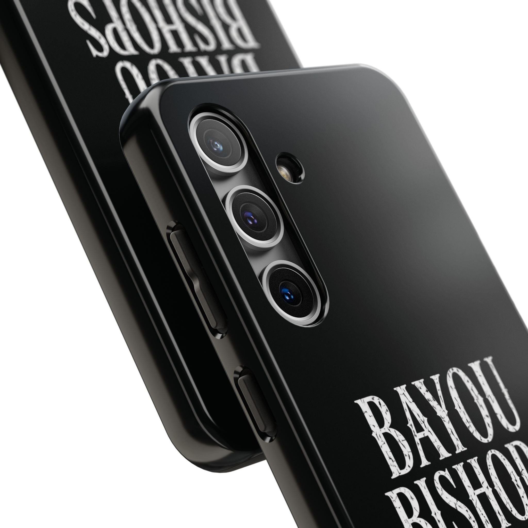 Bayou Bishops Simple Tough Phone Case Black Samsung