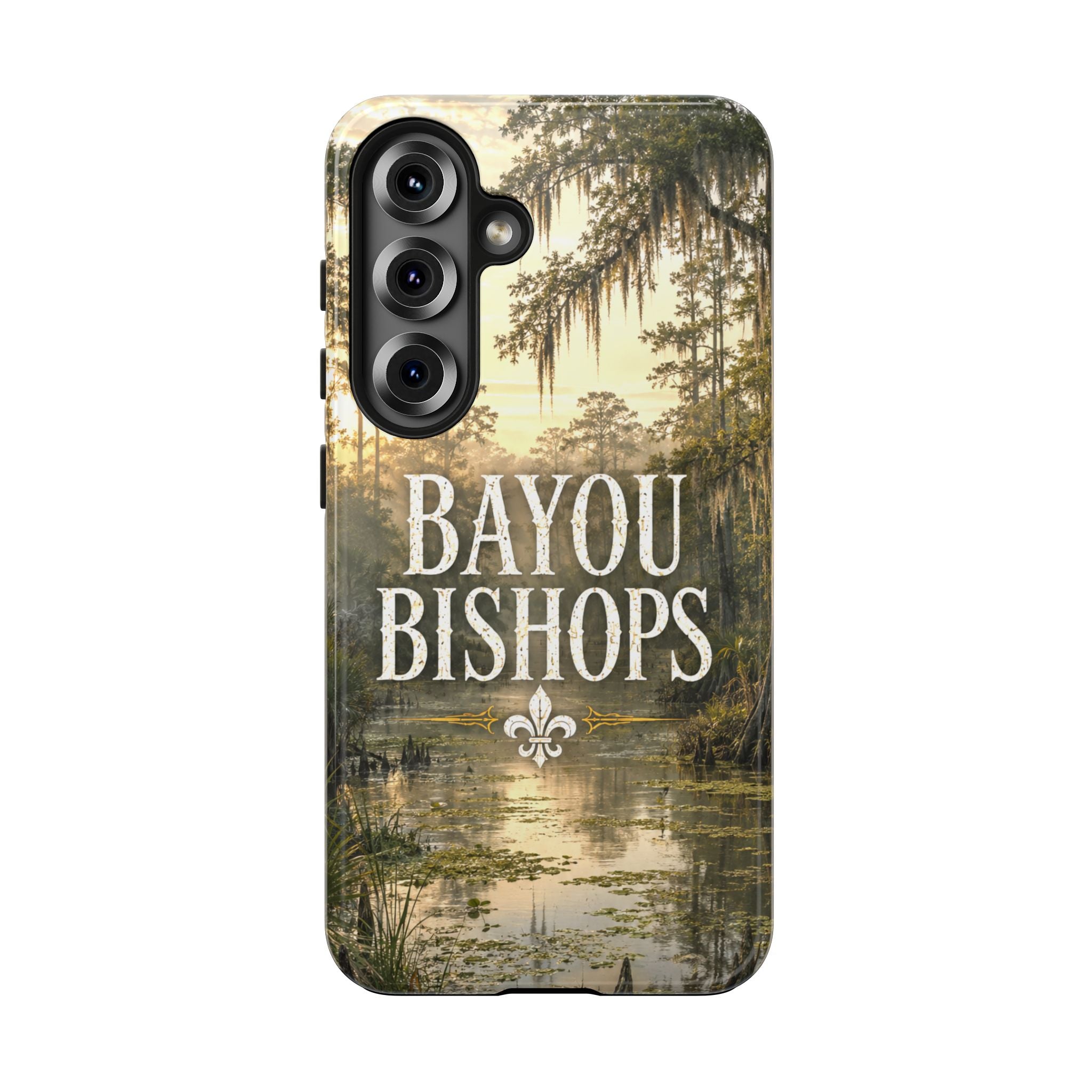 Bayou Bishops Swamp Scene Tough Phone Case Black Samsung