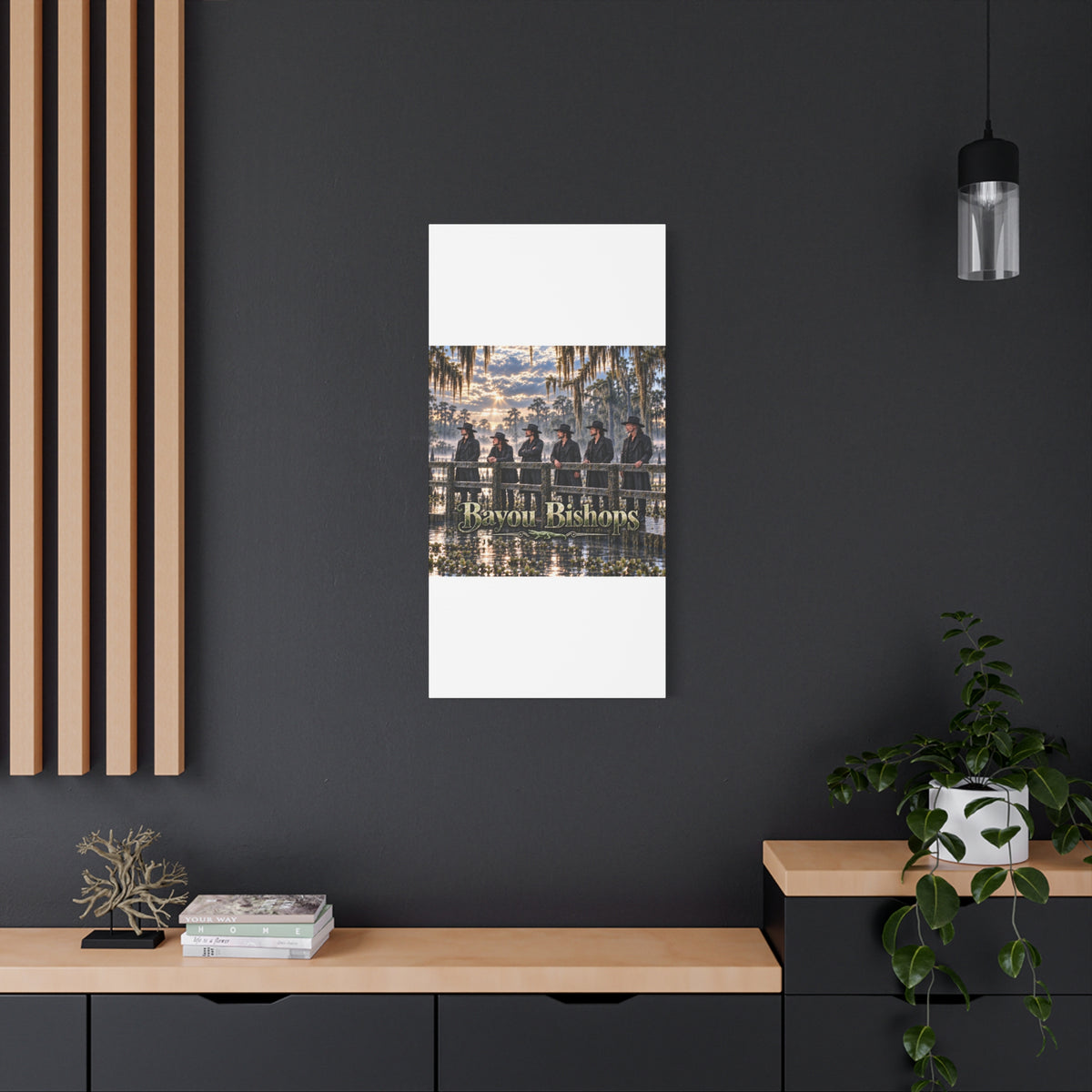 Bayou Bishops Matte Canvas Wall Art — Stretched 1.25"