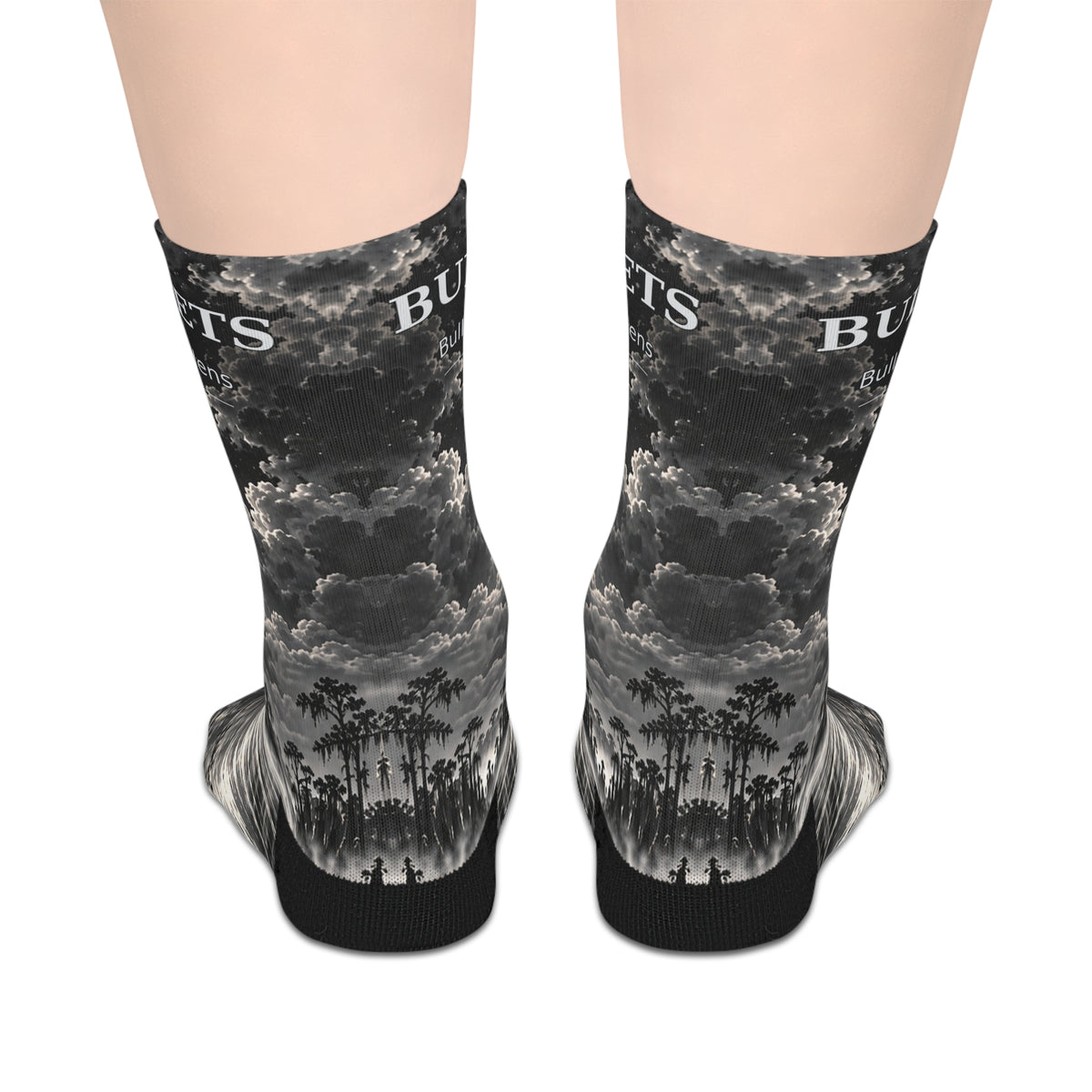 Bayou Bishops Bullets/Bullet Maidens Mid-Length Socks