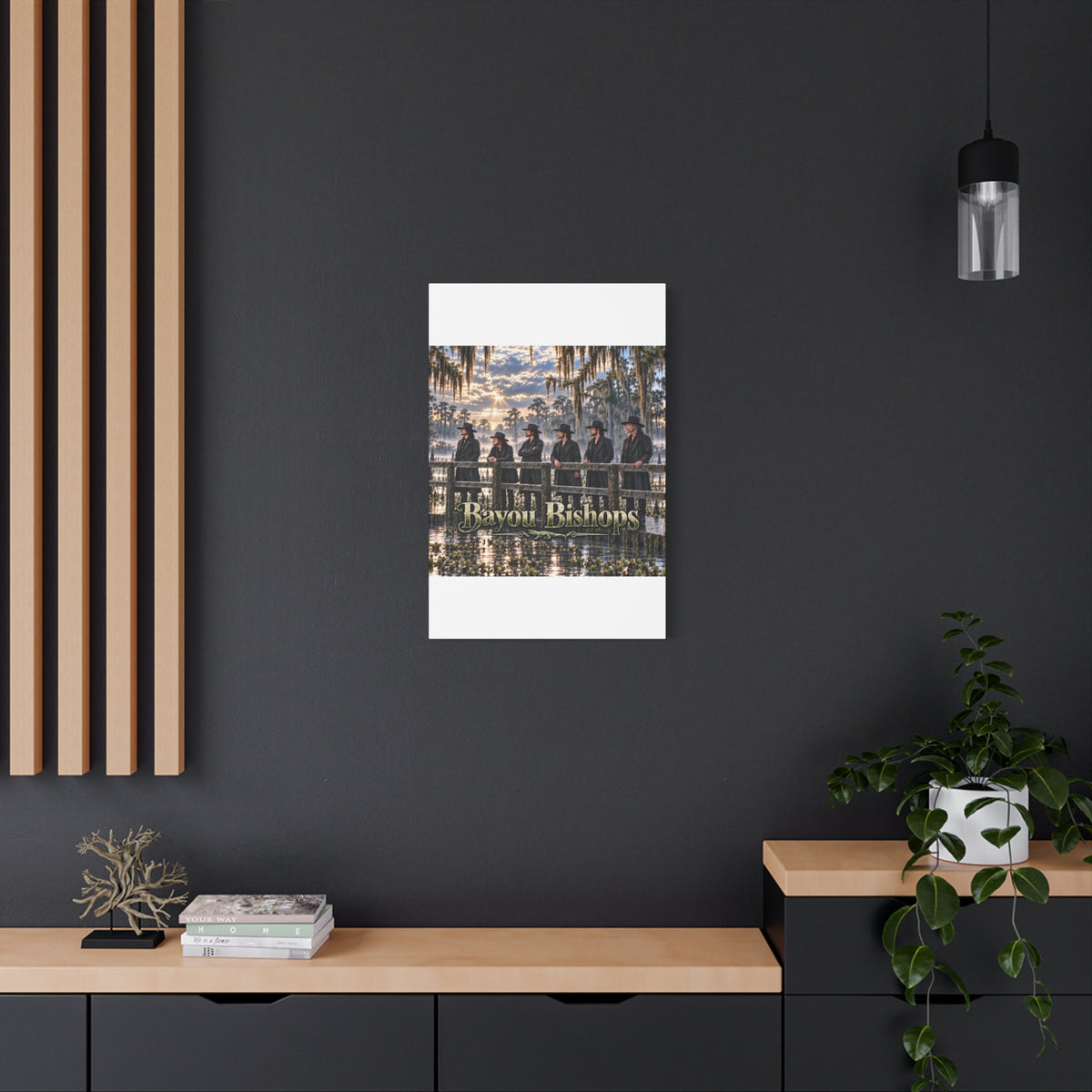 Bayou Bishops Matte Canvas Wall Art — Stretched 1.25"