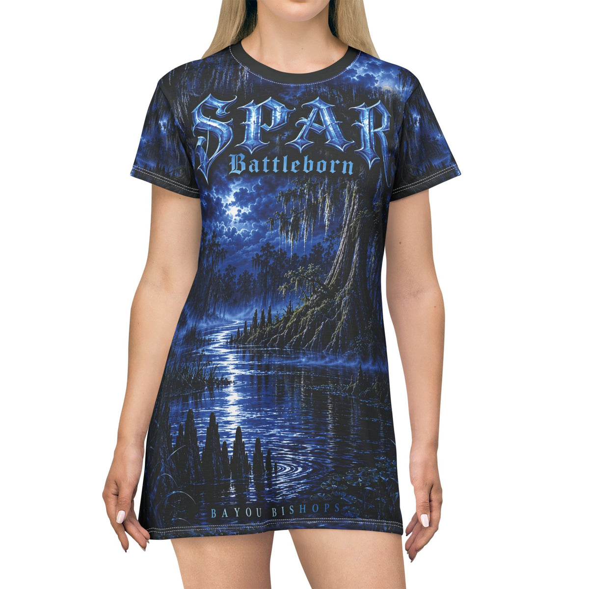 Bayou Bishops Spar/Battleborn Long PJ Shirt