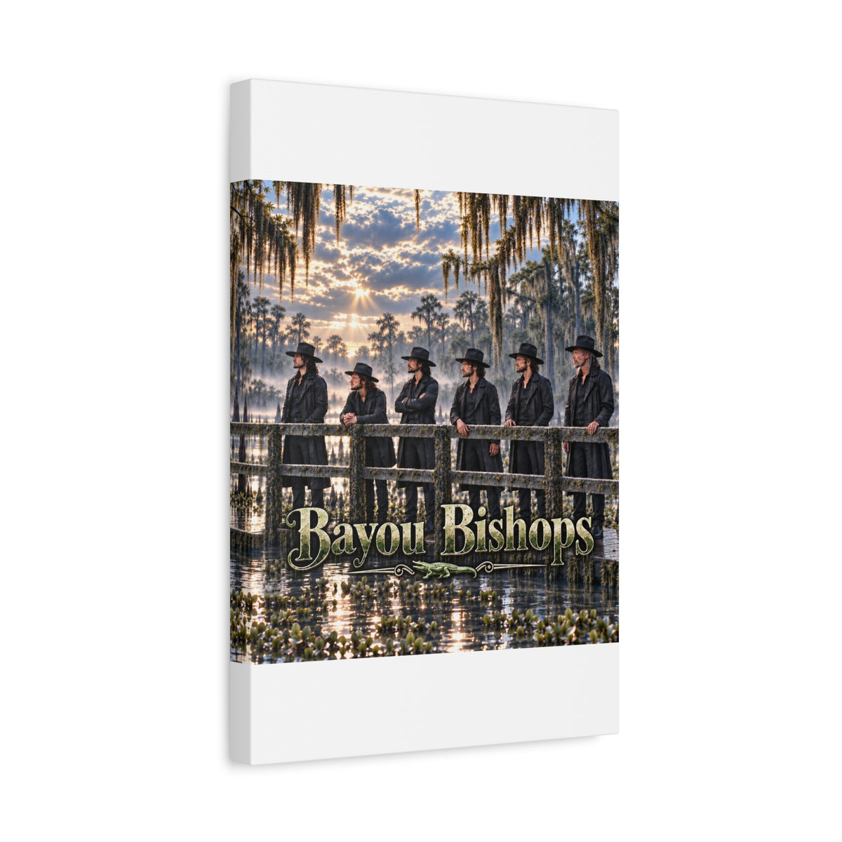 Bayou Bishops Matte Canvas Wall Art — Stretched 1.25"