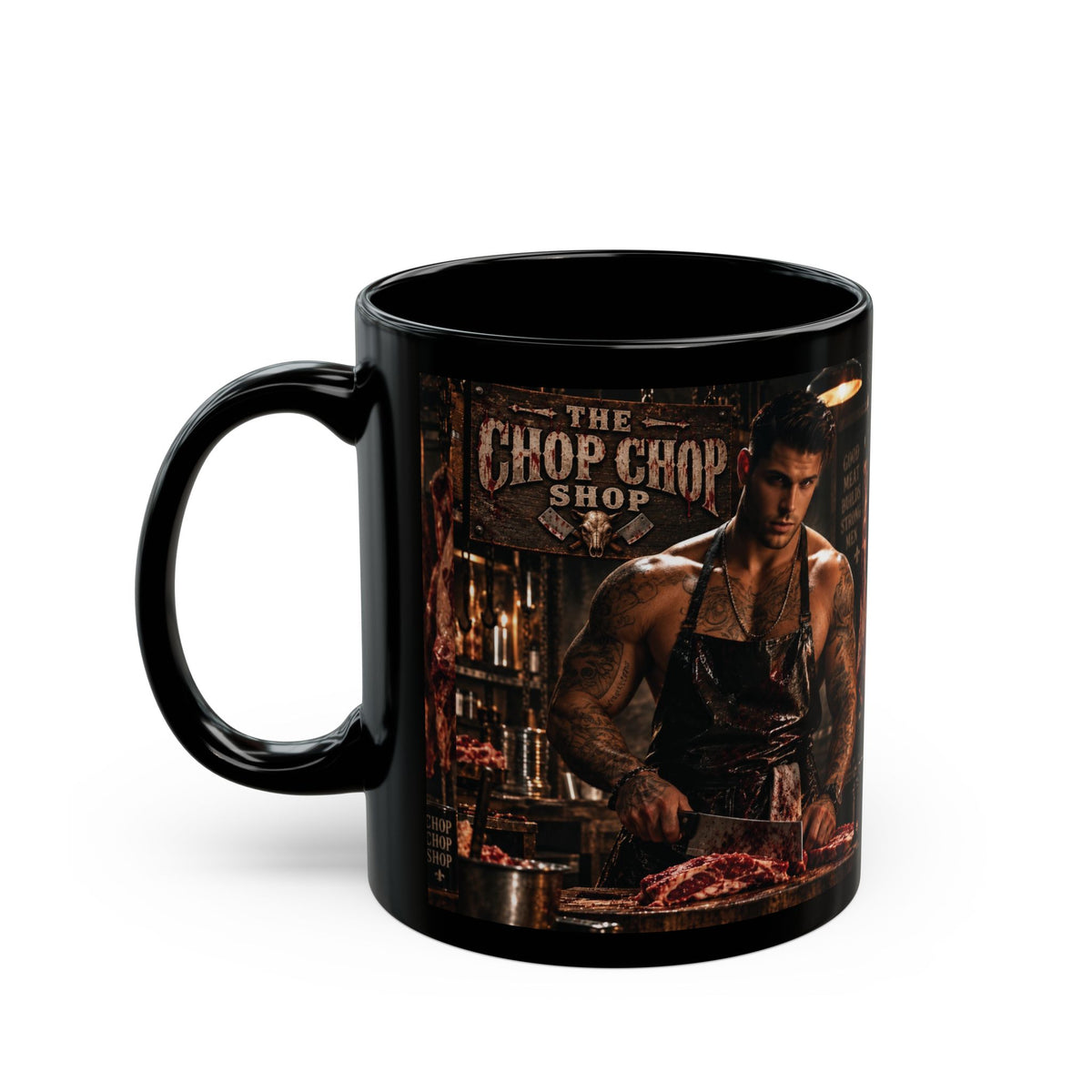Bacon's War Mug — 'Mud and Blood' Coffee Cup (11oz)