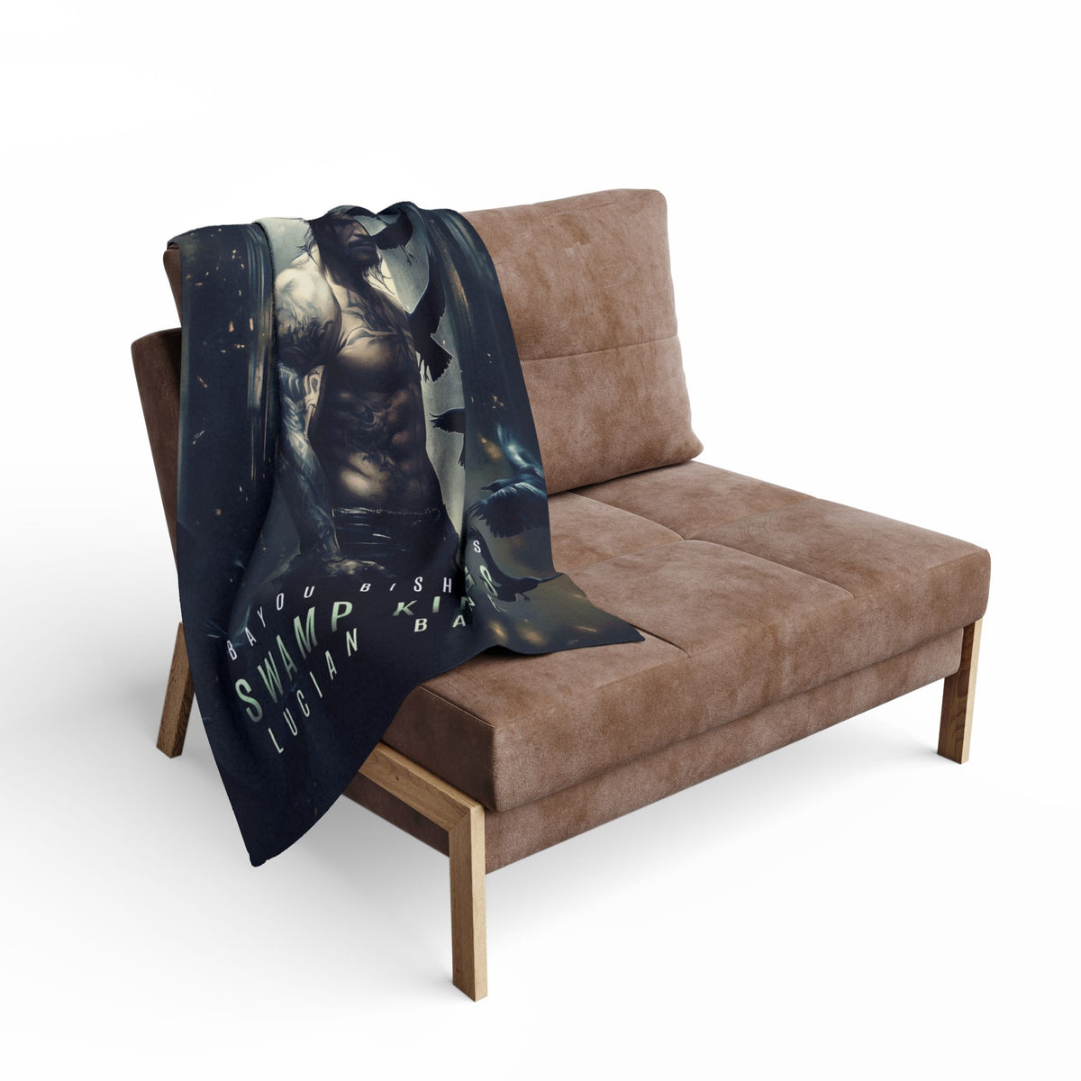 Raven King Arctic Fleece Blanket — Bayou Bishops
