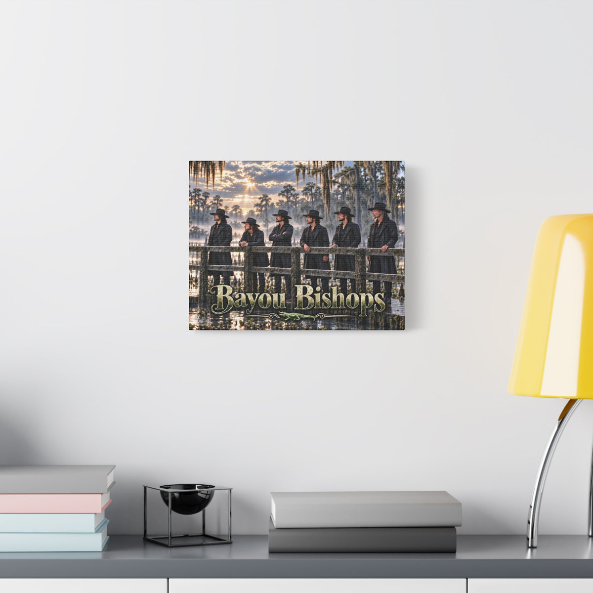 Bayou Bishops Matte Canvas Wall Art — Stretched 1.25"