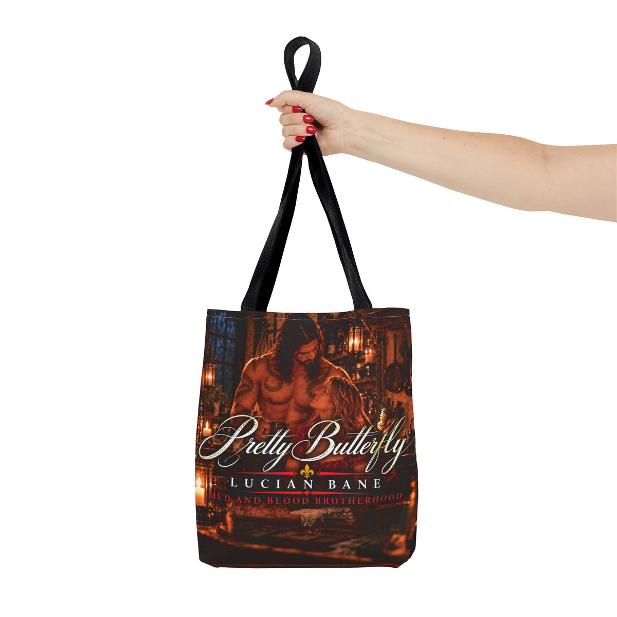 Lesions' Pretty Butterfly Concert Tote - 'Mud and Blood'