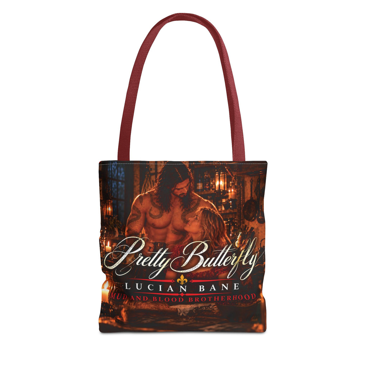 Lesions' Pretty Butterfly Concert Tote - 'Mud and Blood'