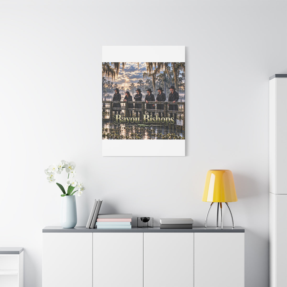 Bayou Bishops Matte Canvas Wall Art — Stretched 1.25"