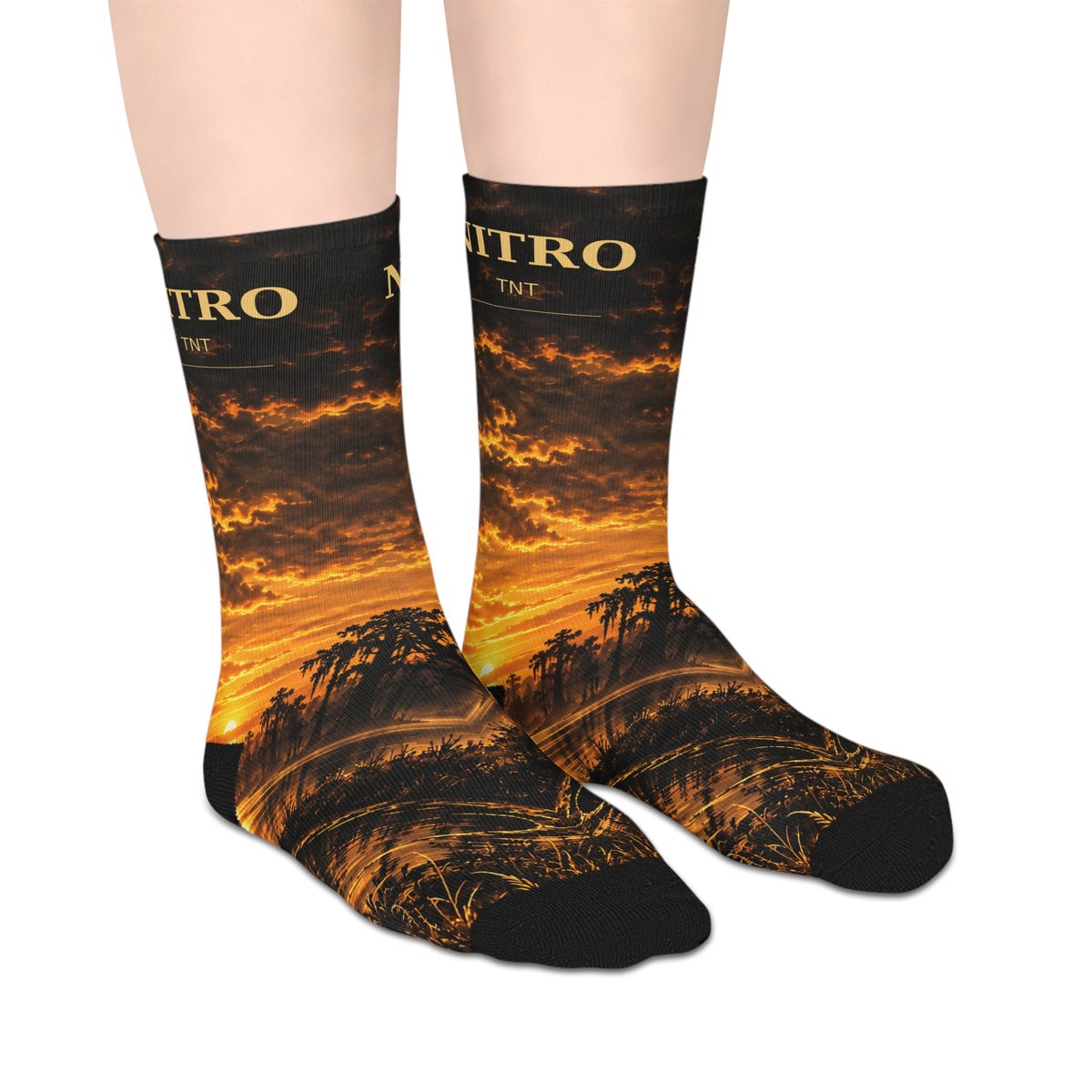 Bayou Bishops Nitro/TNT Mid-Length Socks
