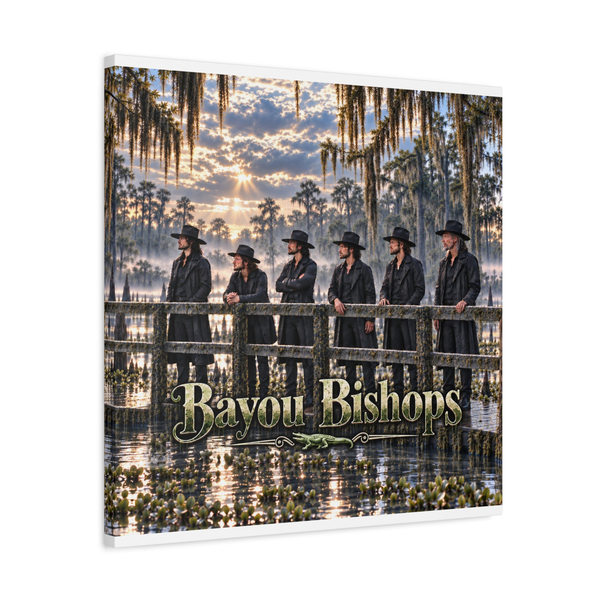 Bayou Bishops Matte Canvas Wall Art — Stretched 1.25"