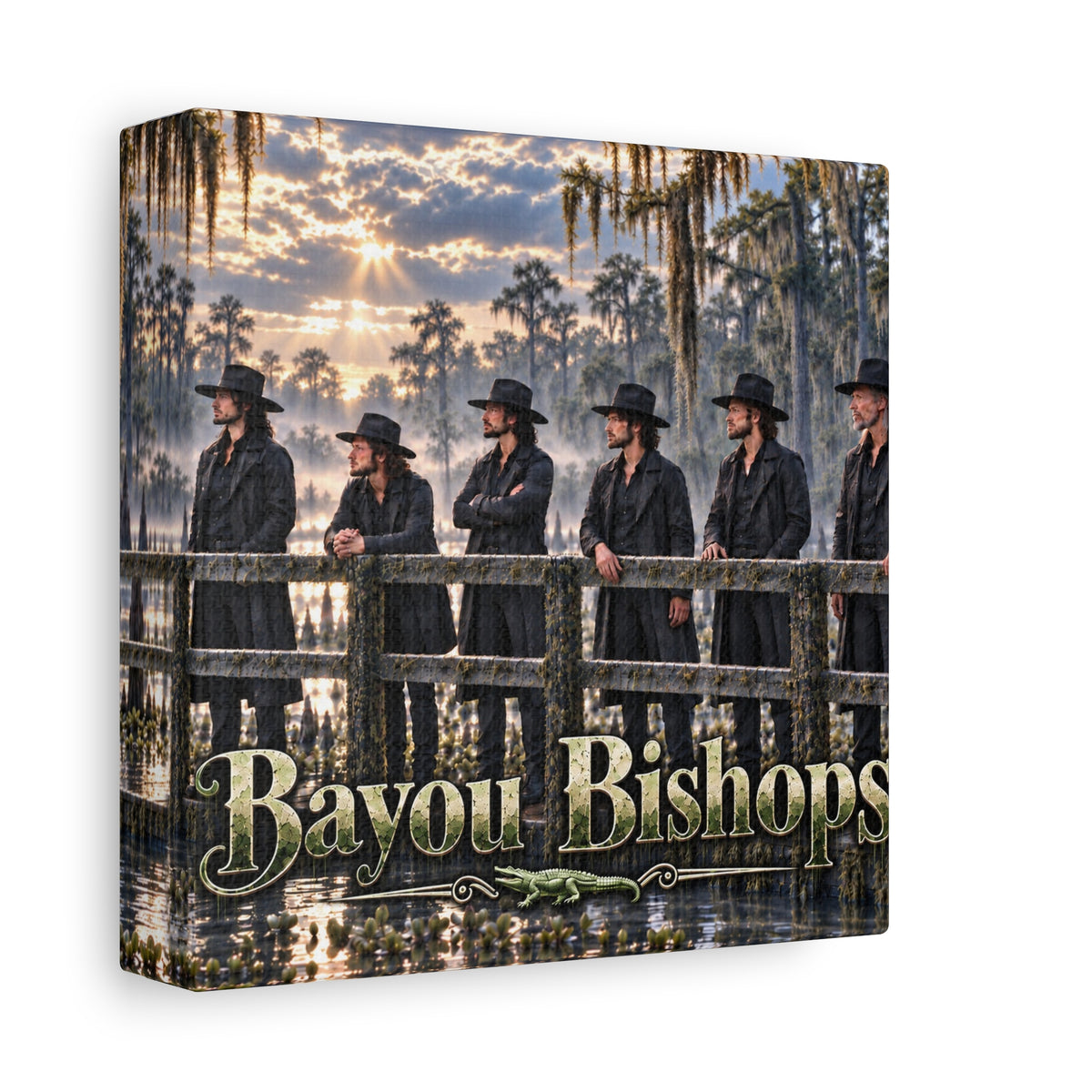 Bayou Bishops Matte Canvas Wall Art — Stretched 1.25"