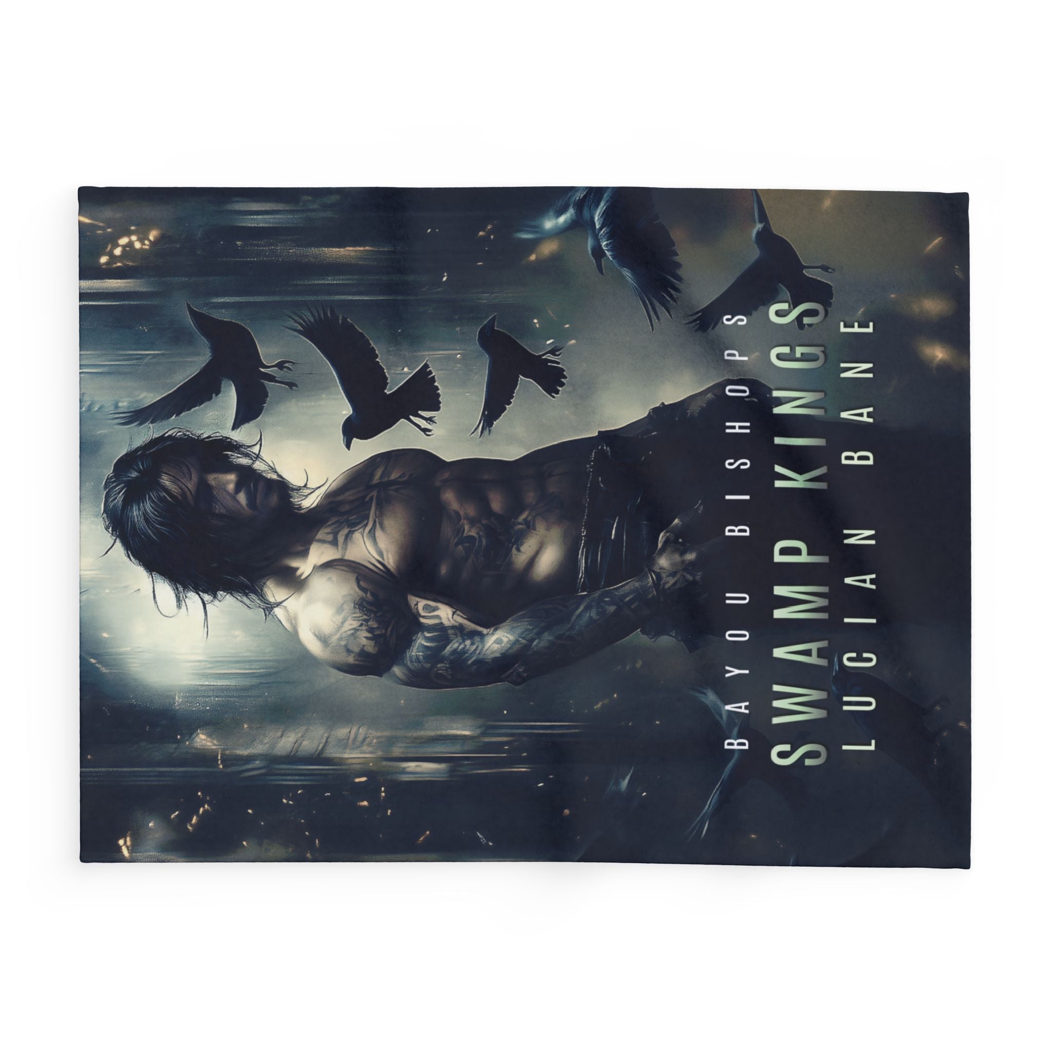 Raven King Arctic Fleece Blanket — Bayou Bishops
