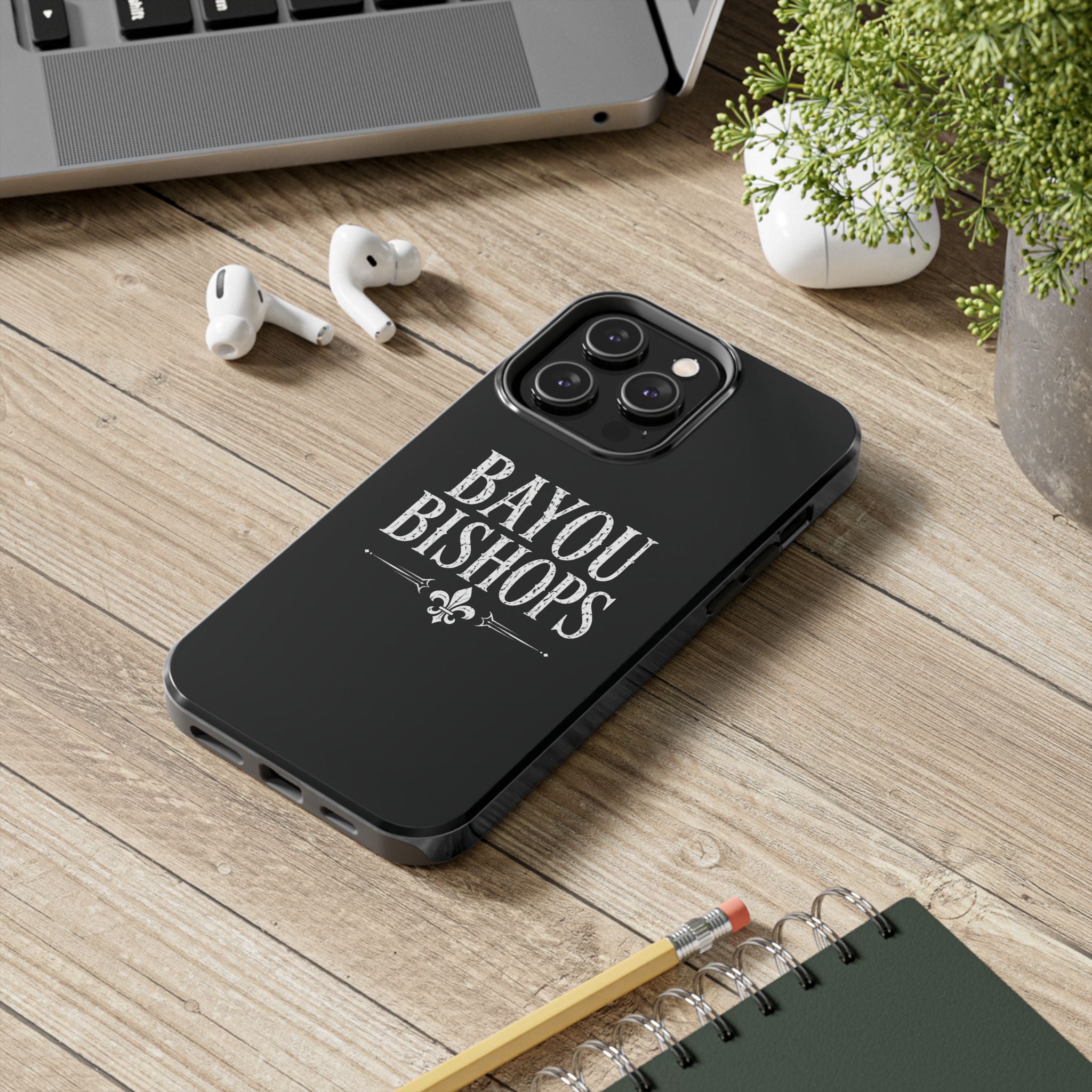 Bayou Bishops  Simple Tough Phone Case Black Iphone