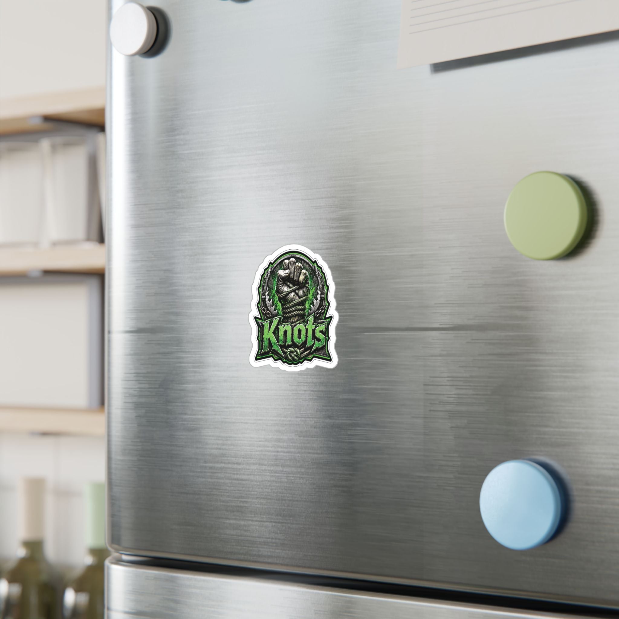 Knots Kiss Cut-Sticker