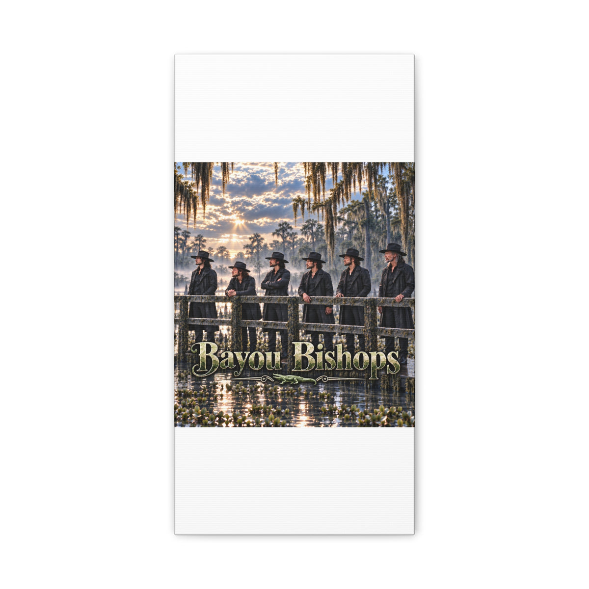 Bayou Bishops Matte Canvas Wall Art — Stretched 1.25"