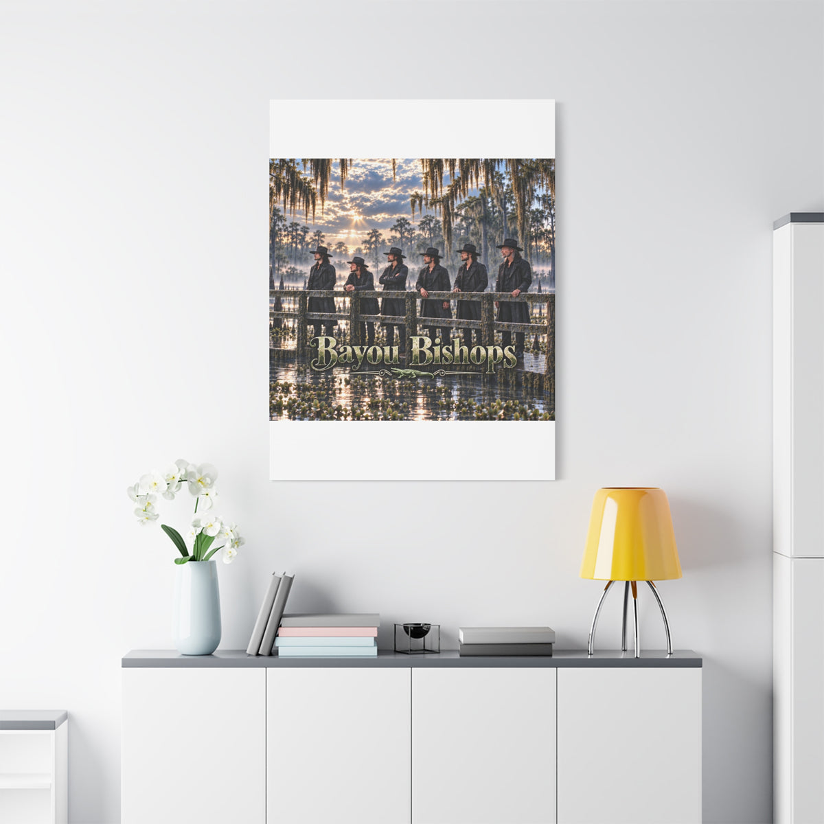 Bayou Bishops Matte Canvas Wall Art — Stretched 1.25"