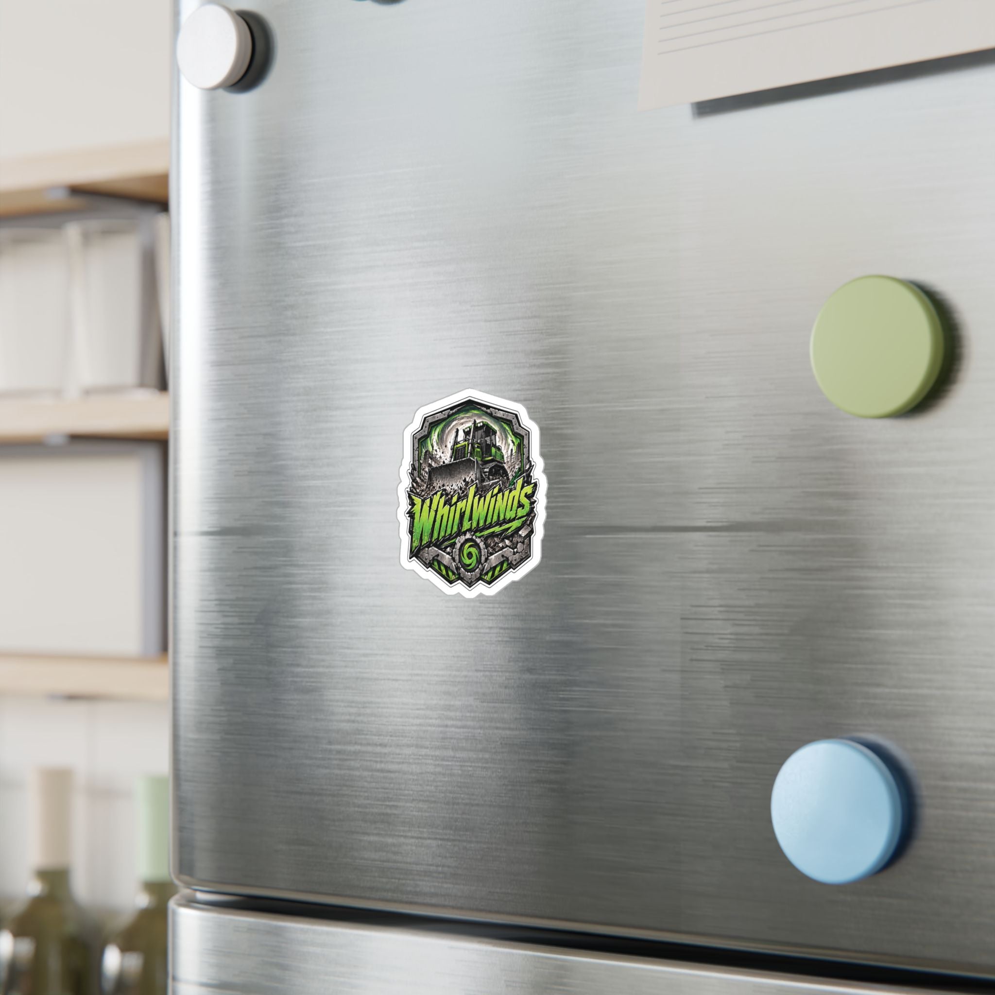 Whirlwinds Kiss Cut-Sticker