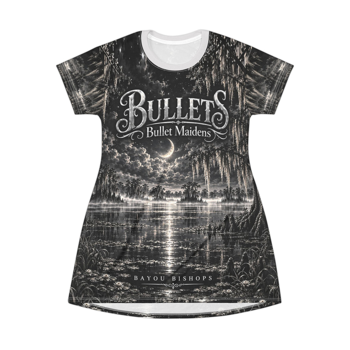 Bayou Bishops Bullets/Bullet Maidens Long PJ Shirt